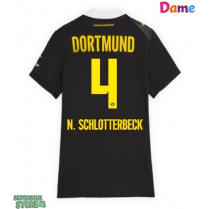 Borussia Dortmund Nico Schlotterbeck #4 Replika Udebanetrøje Dame 2026-27 Kortærmet
